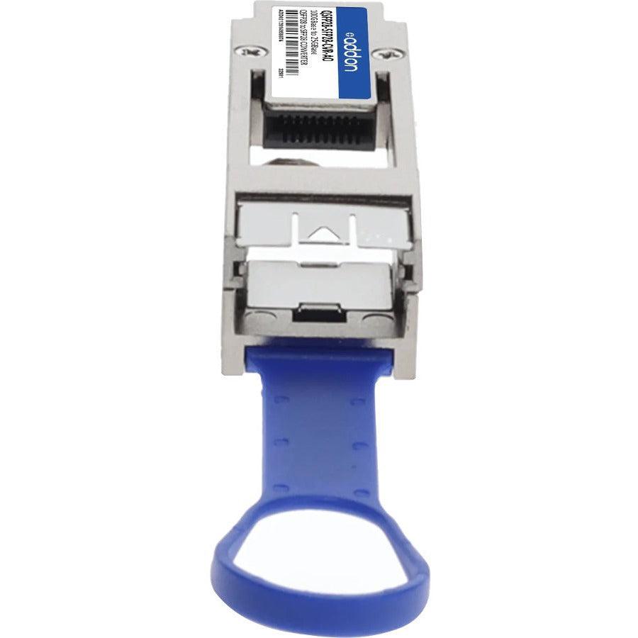 25GBase Converter QSFP28 to SFP28 Transceiver MSA TAA - AddOn Networks | TecISoft QSFP28-SFP28-CVR-AO