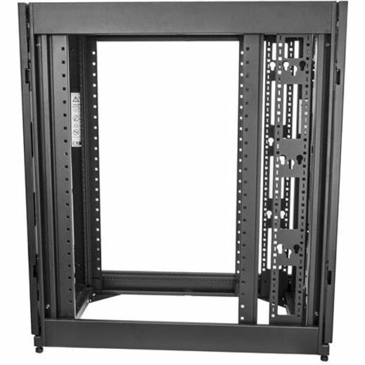 25U Server Rack Cabinet - 4-Post Freestanding Data Center Rack with Lockable Doors | StarTech.com RK2537BKM