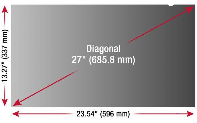 27 Inch Privacy Screen Monitor - Anti-Glare Protection | ViewSonic VSPF2700
