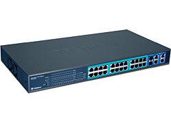 28-Port PoE Switch - Web Smart Power Over Ethernet Switch | TrendNet TPE-224WS