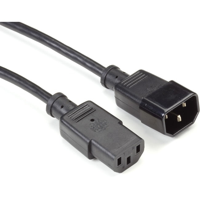 2Ft Power Cord Extension Iec-60,320-C13 To Iec-60320-C14