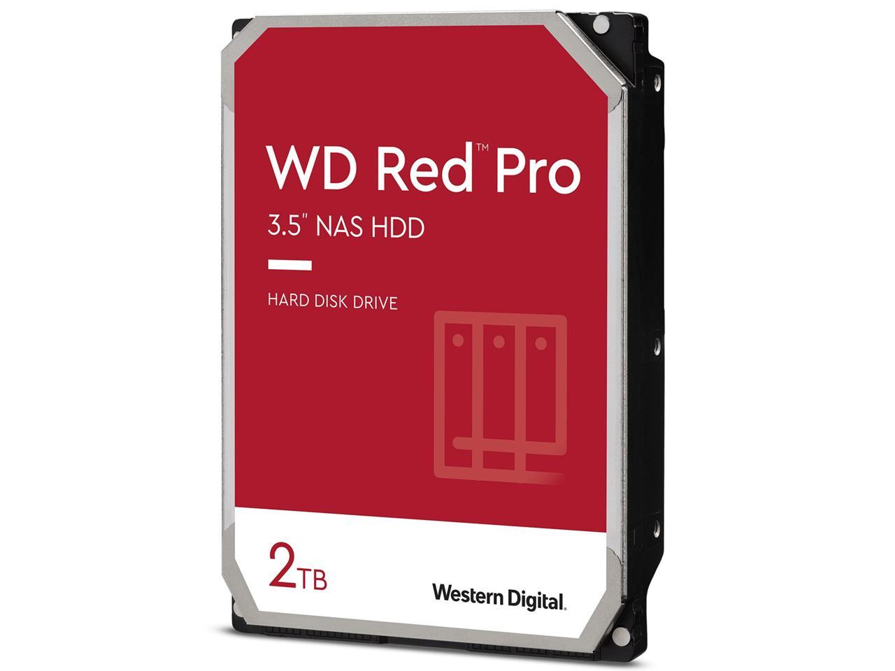 2TB NAS Hard Drive - WD Red Pro Enterprise Storage | Western Digital WD2002FFSX