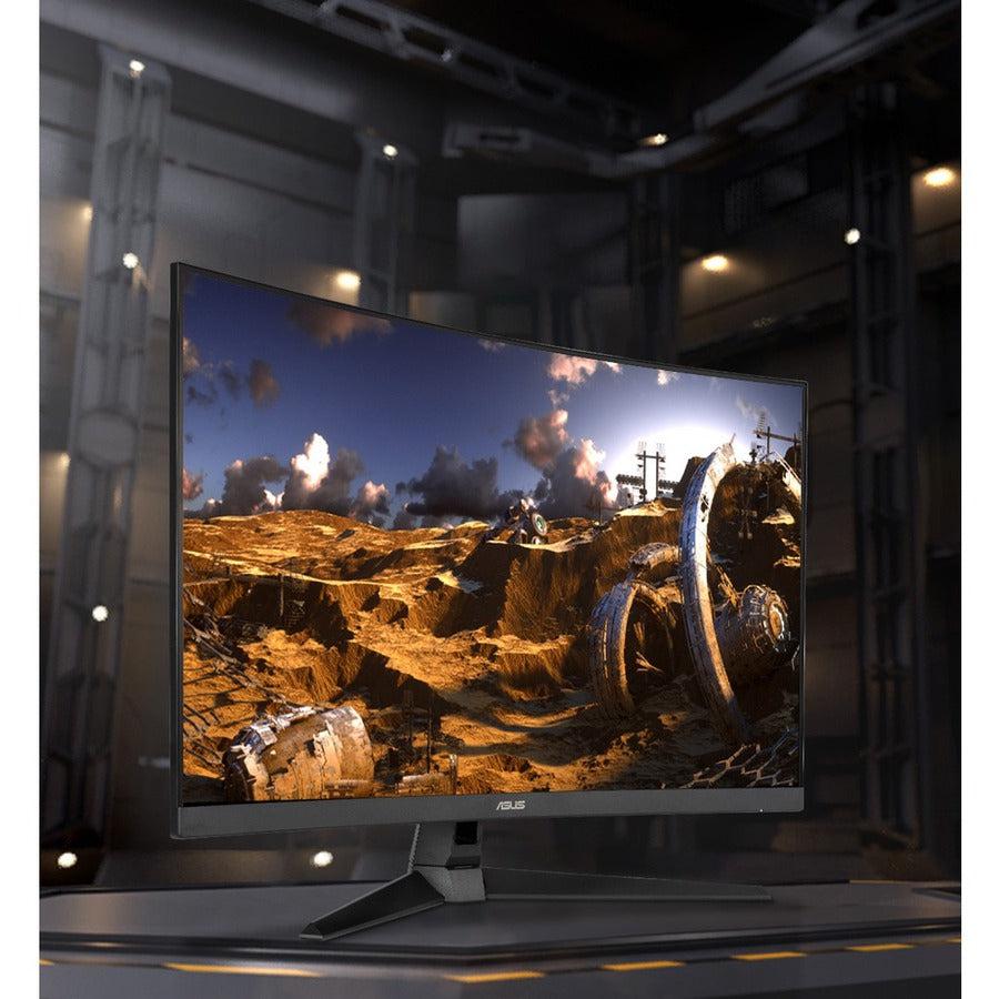 TUF VG32VQ1B 32 Class WQHD Curved Screen Gaming LCD Monitor - 16:9 - Black"
