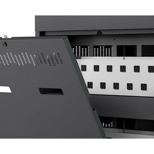 32 Device USB-C Charging Cart - Pre-Wired CUBE Cart Educational Technology Solution | TecISoft TVC32USBC-PM