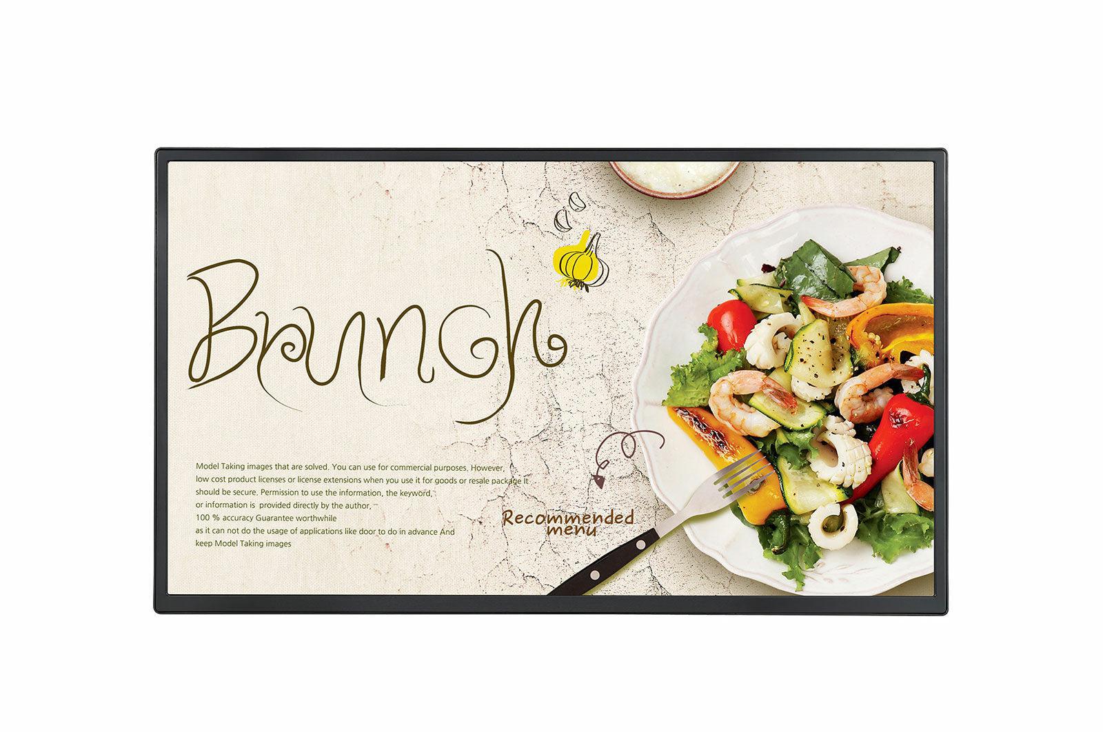 32" Full HD Standard Signage - webOS Smart Digital Display | TecISoft 32SM5J-B