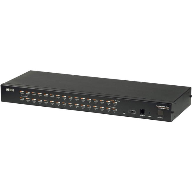 32-Port KVM Switch - Aten KH1532A Multi-Interface Cat 5 KVM Switch PS/2 USB Console | TecISoft