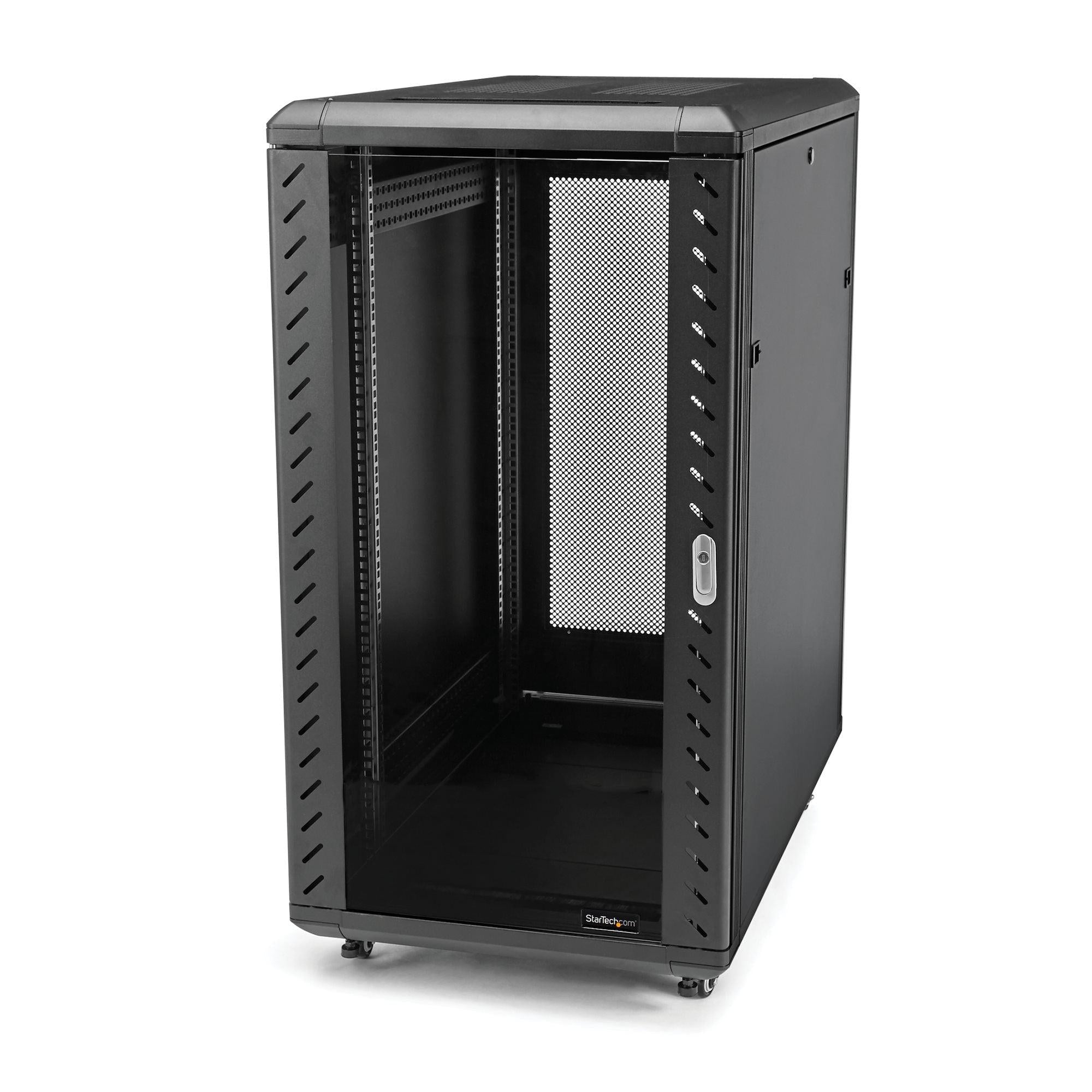 32U Server Rack Cabinet - Lockable Enterprise Data Center Solution | StarTech RK3236BKF