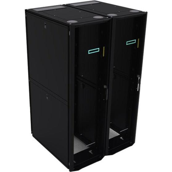 36U Advanced Shock Server Rack - Enterprise Data Center Cabinet with Cable Management | HPE P9K06A