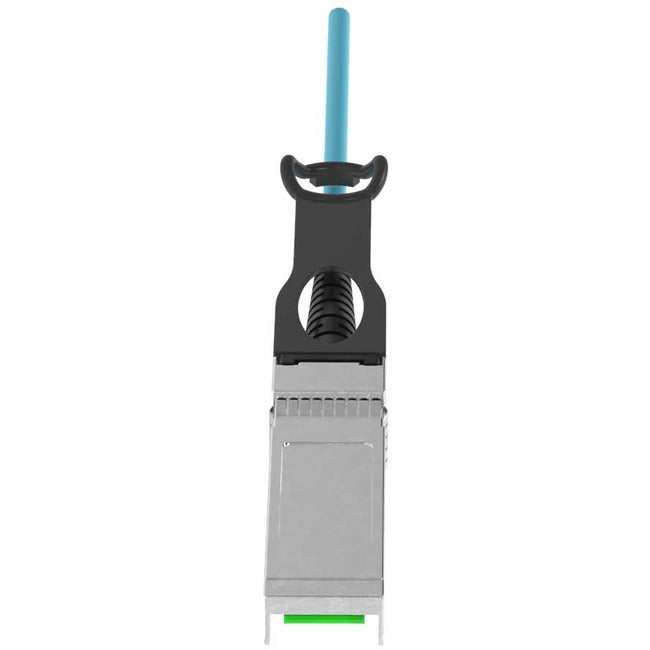 Panduit Active Optical Cable Assembly, SFP+ to SFP+, 10G, OM3, Aqua, 3 Meters AX23NSPSPAQM003