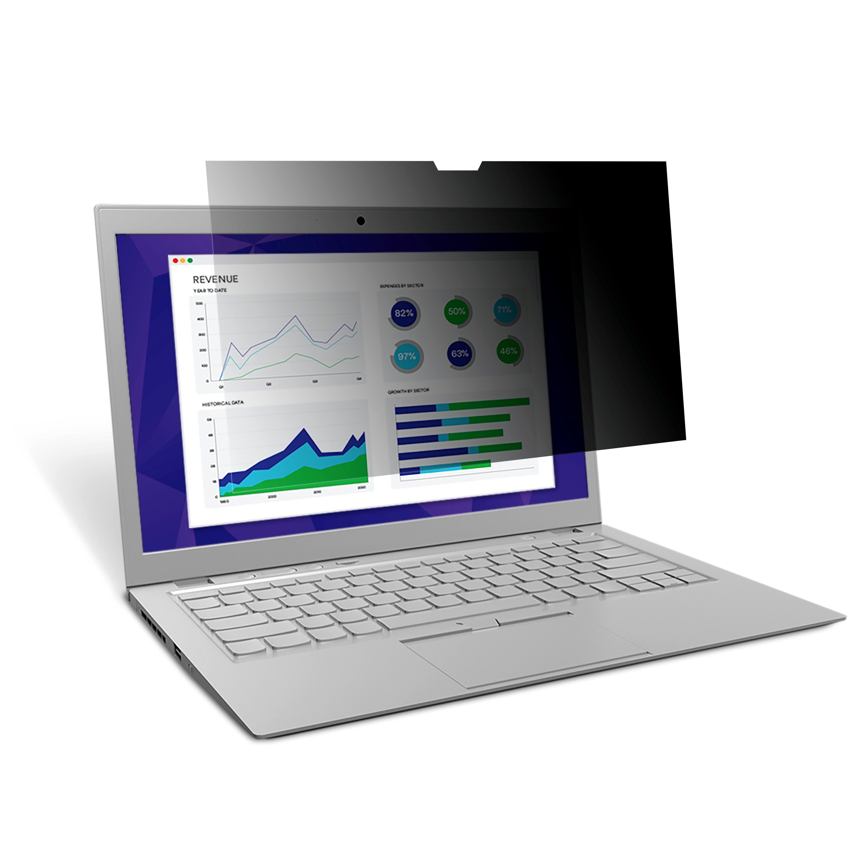 3M Touch Privacy Filter For 12.3" Full Screen Laptop 3:2
