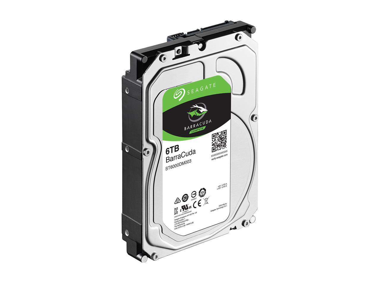 3.5 Hard Drive - Seagate BarraCuda Desktop Storage Solution | TeciSoft ST6000DM003