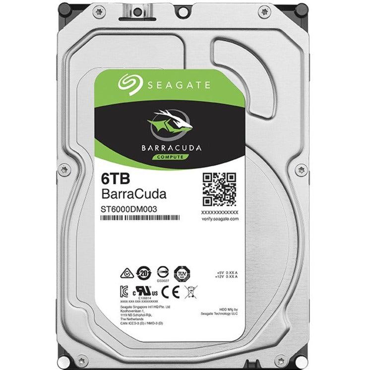 3.5 Hard Drive - Seagate BarraCuda Desktop Storage Solution | TeciSoft ST6000DM003