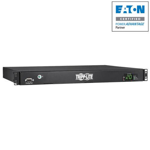 3.8kW Single-Phase Metered PDU, ATS, 8x C13, 2x C19 Outputs, 1U, TAA PDUMH20HVATS