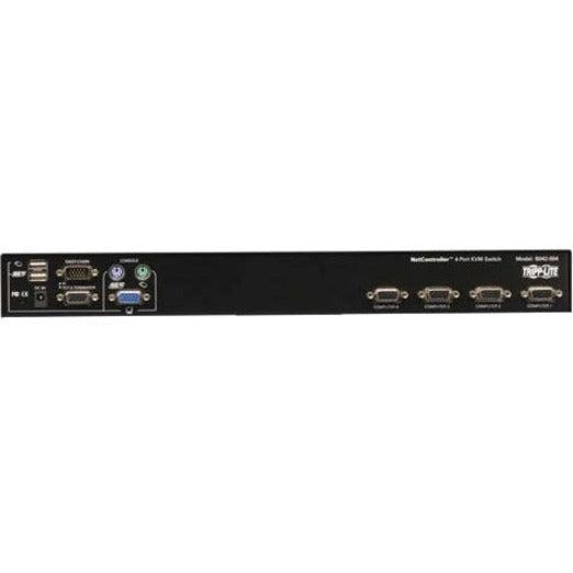 4-Port 1U Rack Mount KVM Switch - USB/PS2 On-Screen Display | Tripp Lite B042-004