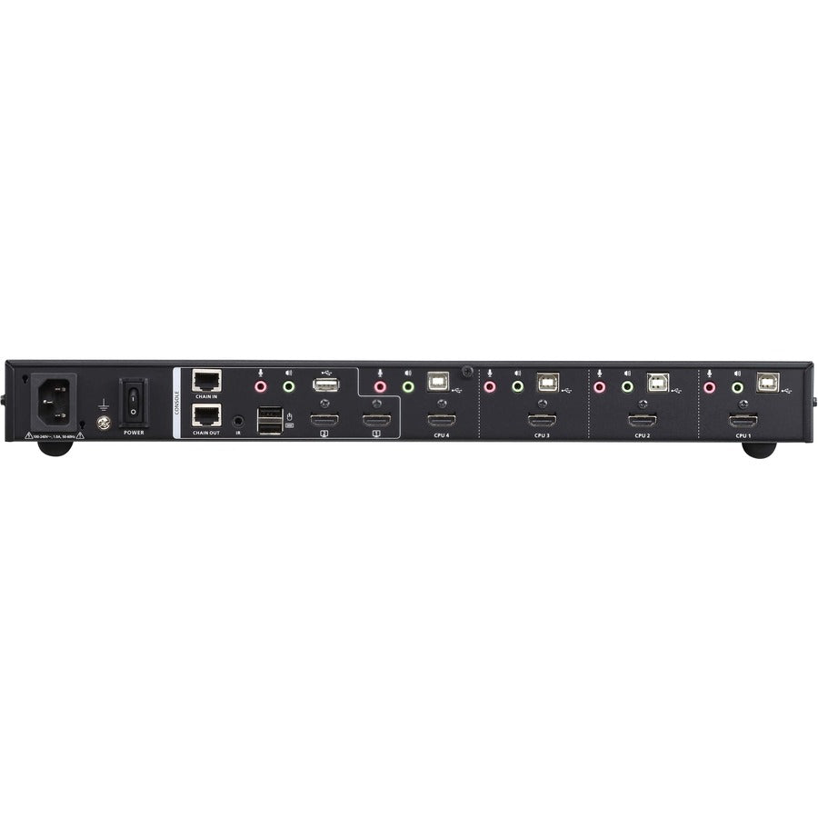 4-Port USB 4K HDMI Multi-View KVMP™ Switch - CM1284