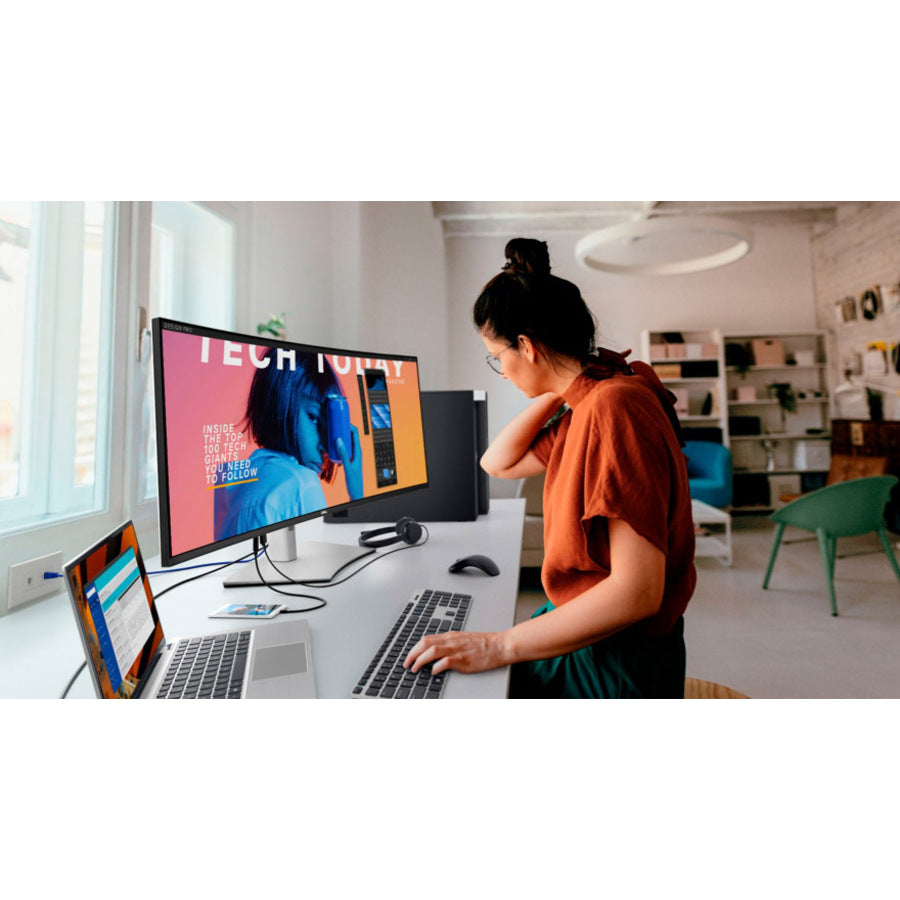 40' Curved Monitor Dell UltraSharp U4021QWA - WUHD 5K2K IPS Display | Dell DELL-U4021QWA