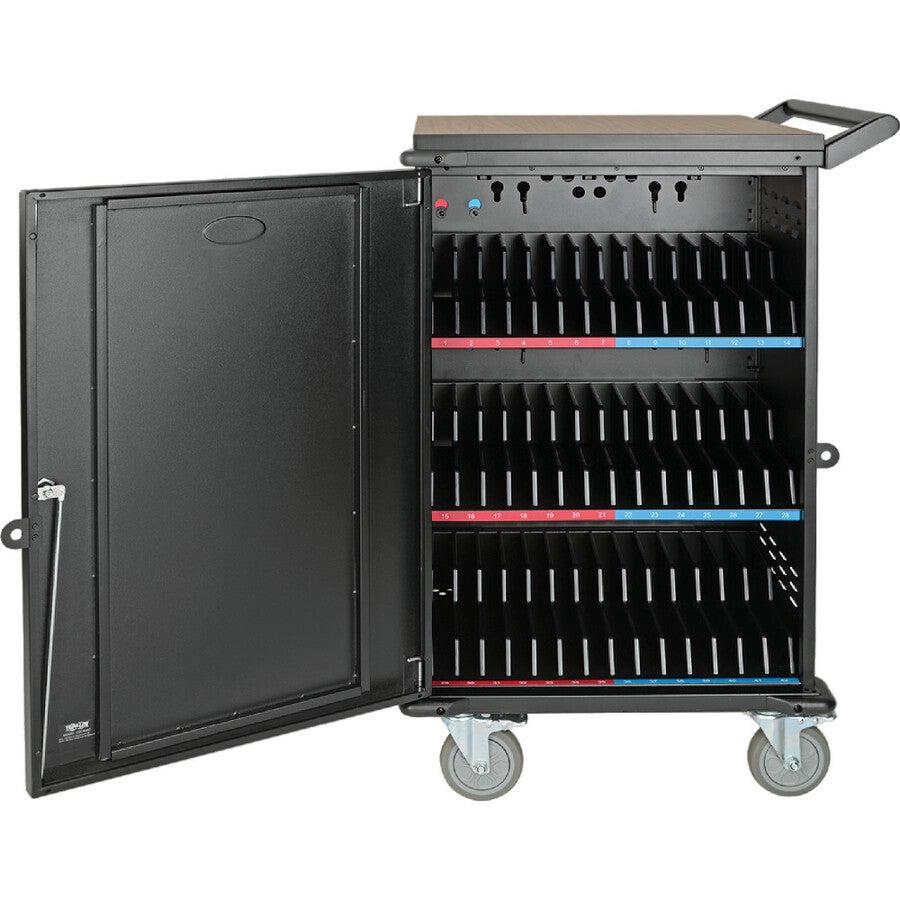 42-Device AC Charging Cart for Laptops - Mobile Classroom Charging Station | Tripp Lite CSC42AC