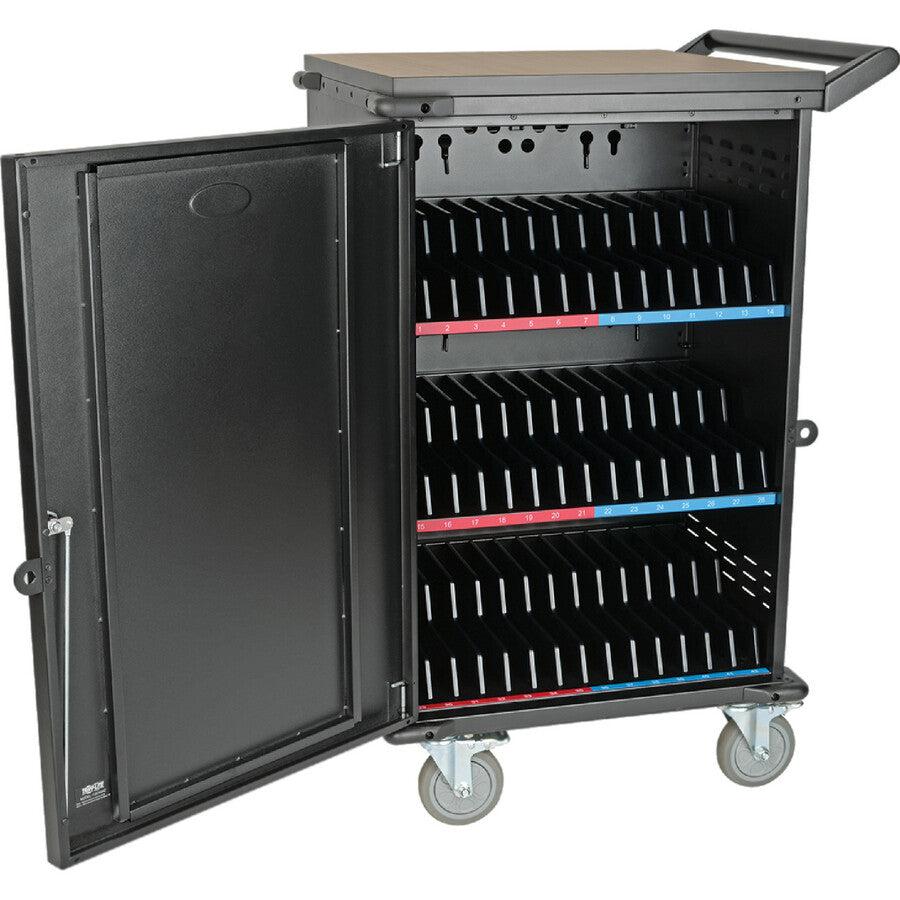 42-Device AC Charging Cart for Laptops - Mobile Classroom Charging Station | Tripp Lite CSC42AC