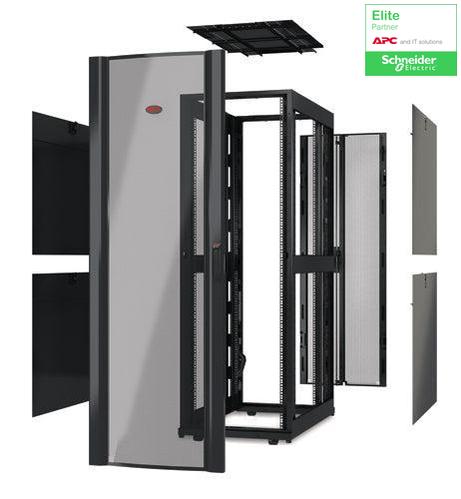 42U IT Enclosure - Open Frame Data Center Server Rack | APC NetShelter AR3300X610