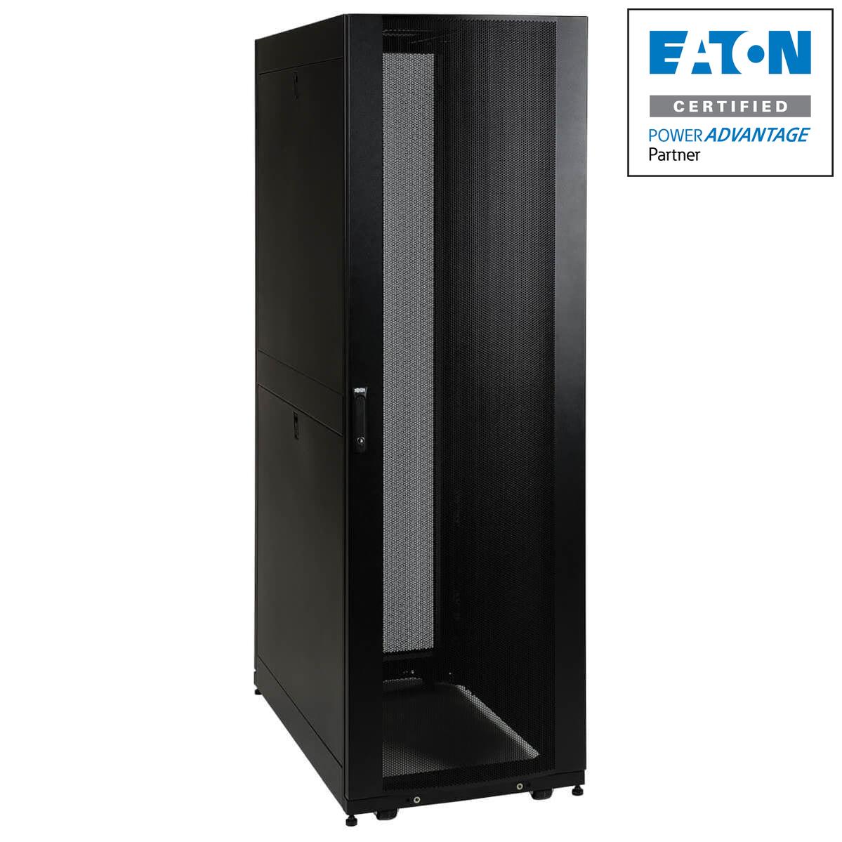 42U Server Rack - Data Center Rack Enclosure with Locking Doors | Tripp Lite SR42UB