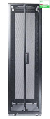 42U Server Rack Enclosure - APC NetShelter SX Without Sides Black | APC by Schneider Electric AR3350X609