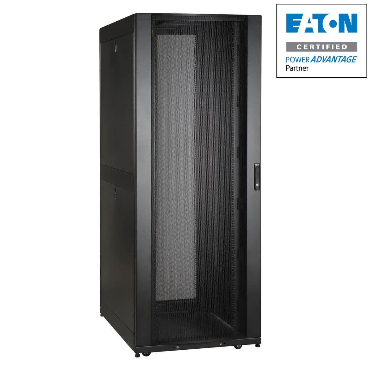 45U Server Rack - Wide SmartRack Enclosure with Cable Management | Tripp Lite SR45UBWDVRT