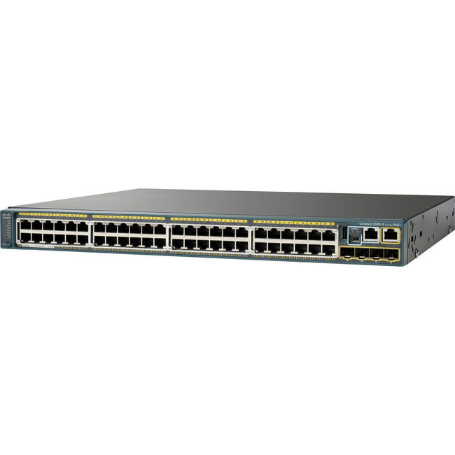 48 Port Gigabit Switch - Cisco Catalyst 2960S-48TD-L Enterprise Network Switch | TechSoft WS-C2960S-48TDL-RF