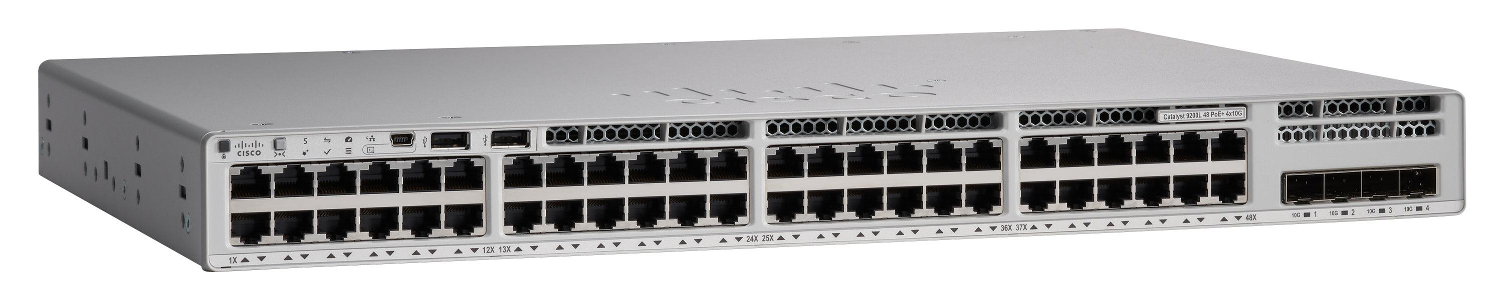 48 Port POE Switch - Cisco Catalyst 9200L Network Essentials | Tecisoft C9200L-48P-4G-E