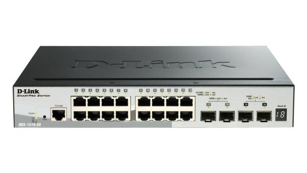 48 Port PoE Switch - D-Link Stackable Smart Managed Switch | TechSoft DGS-1510-52XMP