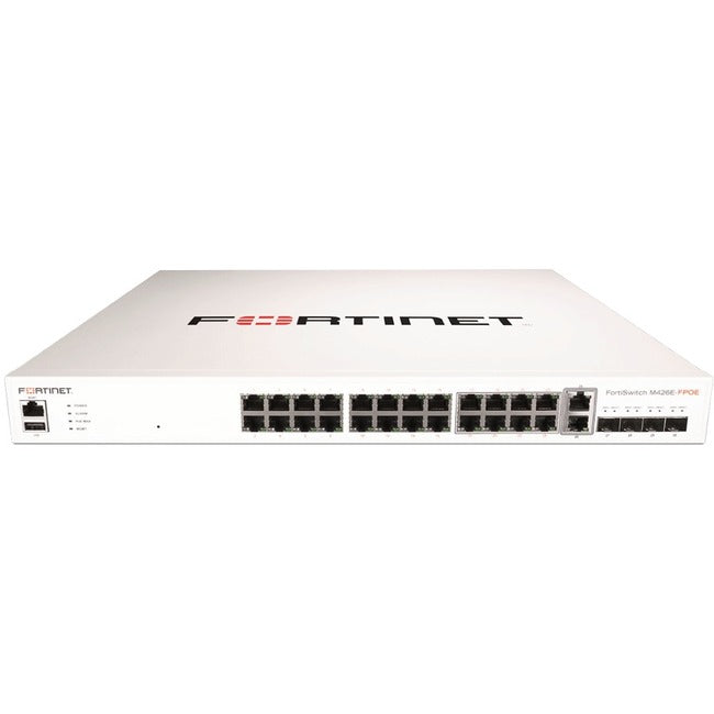 48 Port PoE Switch - Fortinet FortiSwitch M426E-FPOE Secure Access Switch | Tecisoft FS-M426E-FPOE