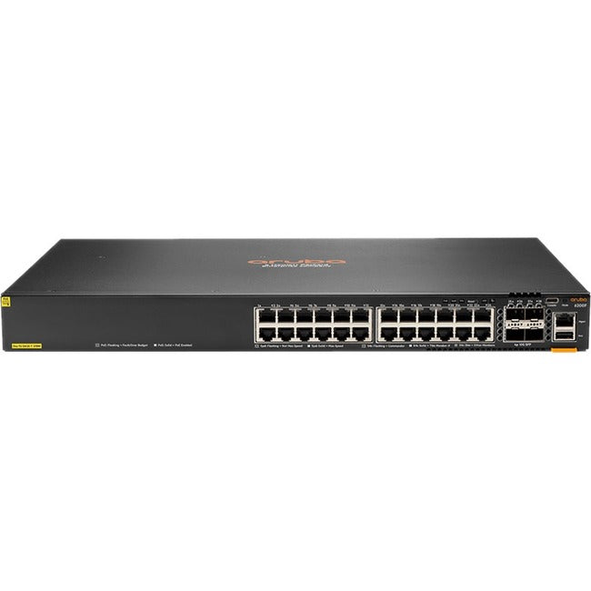 48 Port PoE Switch - HPE Aruba CX 6200F Enterprise Access Switch | TecISoft JL725A#ABA