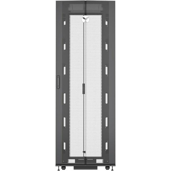 48U Server Rack - TAA Compliant Enterprise Cabinet 800x1200mm | Vertiv VR Rack VR3357TAA