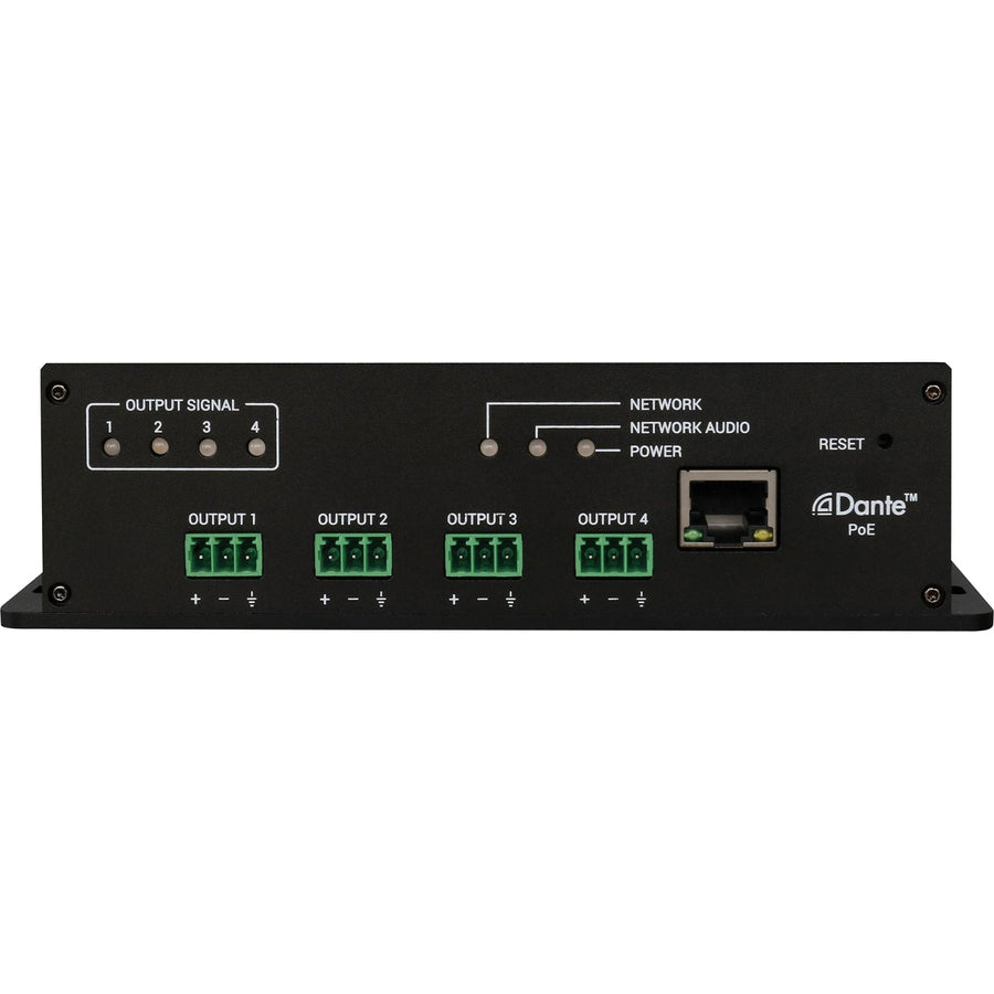 AtlasIED 4 X 4 Analog/Dante I/O Module IED1544AIO-D