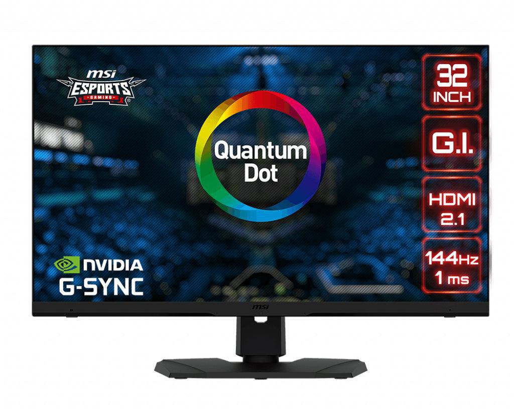 4K Gaming Monitor - 144Hz IPS Quantum Dot Display 32 Inch | MSI OPTIXMPG321URQD