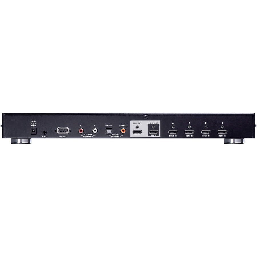ATEN 4-Port True 4K HDMI Switch with Dual Output VS482B
