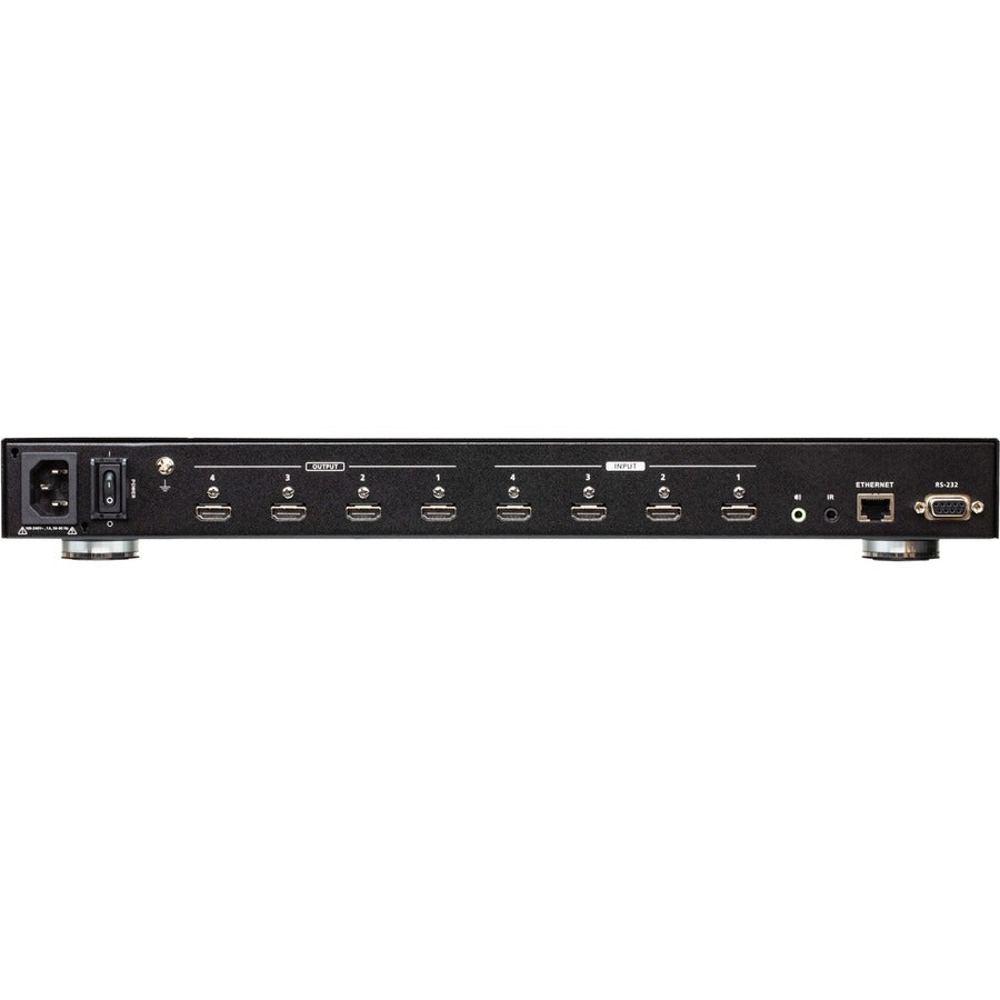 ATEN 4 x 4 True 4K HDMI Matrix Switch with Scaler VM6404HB