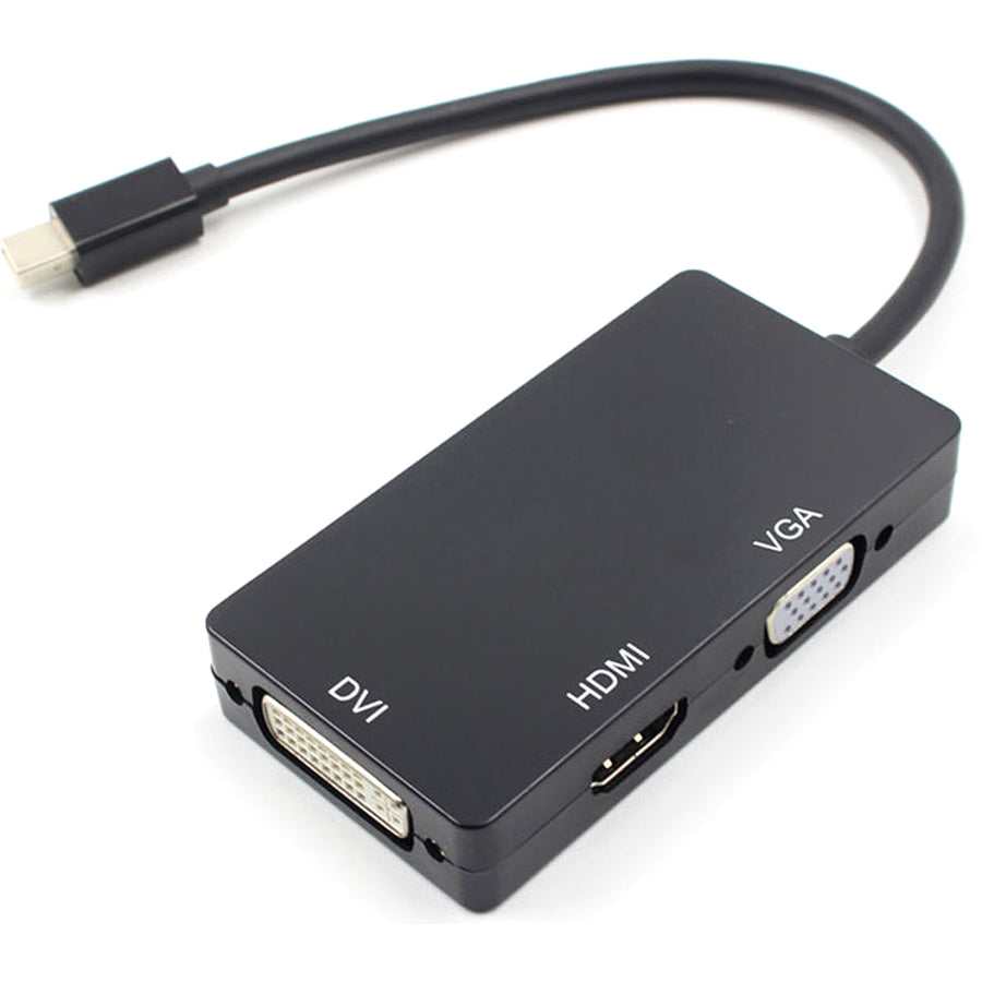 4XEM 3 In 1 Mini DisplayPort to HDMI DVI VGA Adapter 4XMDPHDMIDVIVGA