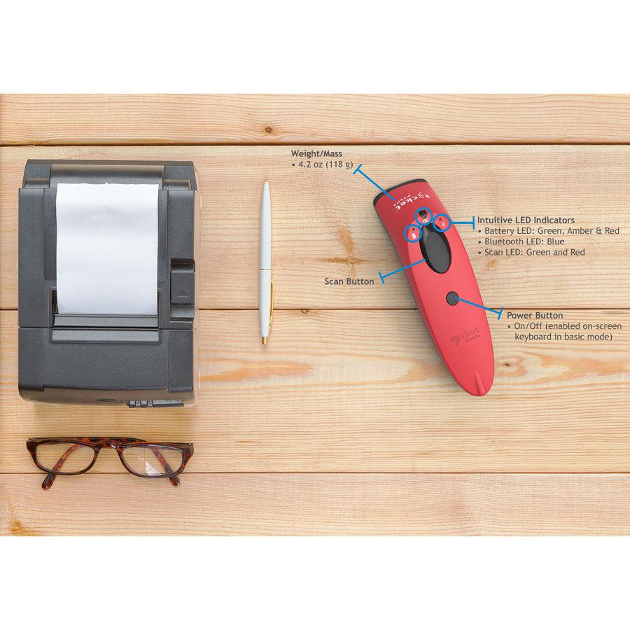 SocketScan&reg; S740, 1D/2D Imager Barcode Scanner, Red - 50 Pack CX3414-1833