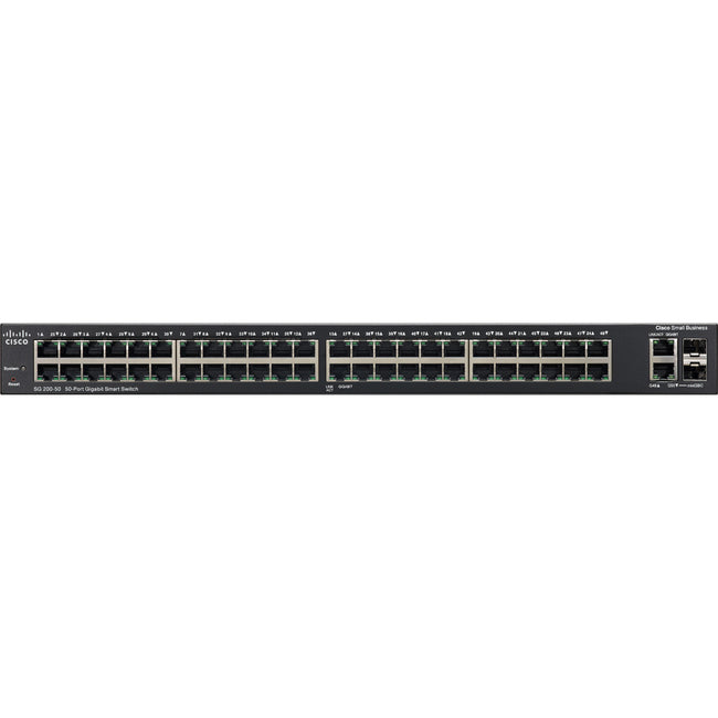 50 Port Gigabit Smart Switch - Cisco SLM2048T-NA SG200-50 | TecISoft