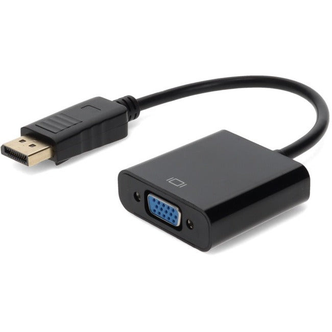 5Pk Displayport 1.2 Male To Vga Female Black Adapters For Resolution Up To 1920X1200 (Wuxga)