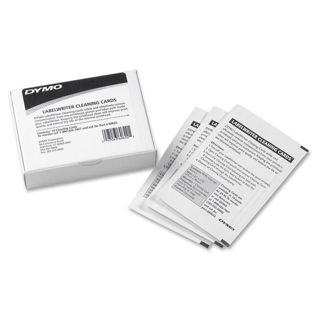 60622 10Pk Labelwriter Cleaning,Cards