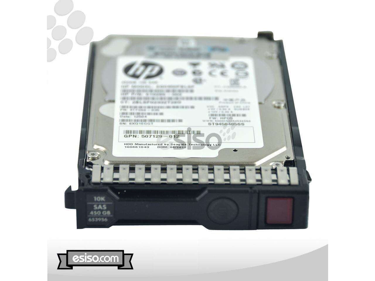 653956-001 Hp 450Gb 10K 6Gb/S Sff Sas Sc