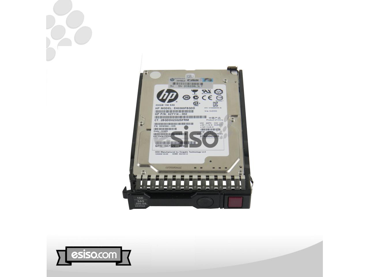 653960-001 Hp 300Gb 15K 6Gb/S Sff Sas Sc Hdd