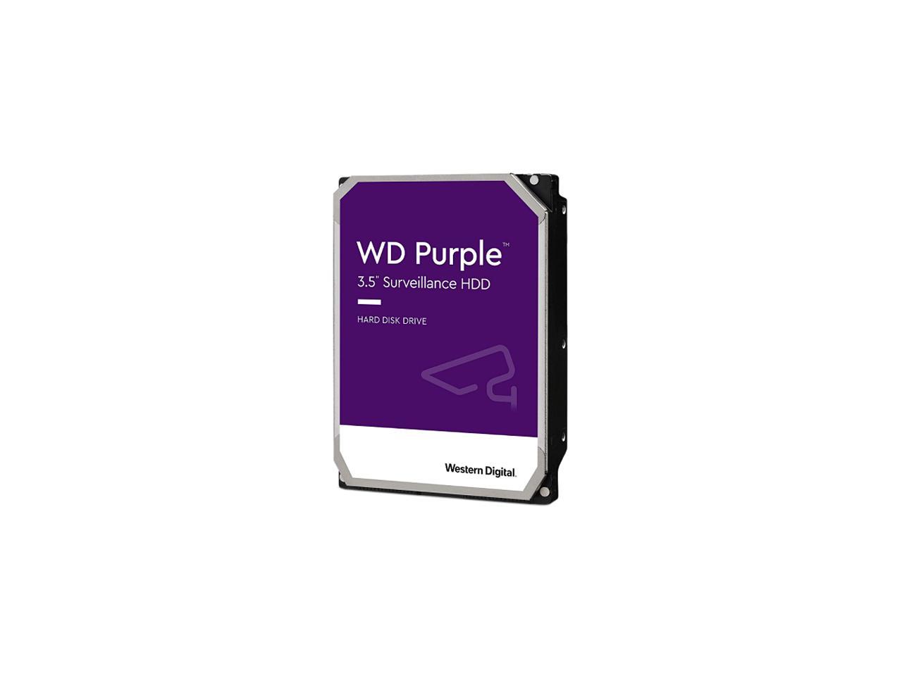 6TB Surveillance Hard Drive - WD Purple CMR AllFrame | Tecisoft WD62PURZ