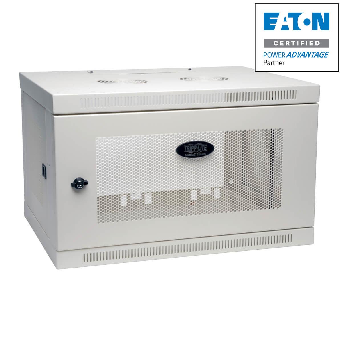 6U Wall Mount Server Rack Cabinet - Switch Depth Network Enclosure | Tripp Lite SRW6UW