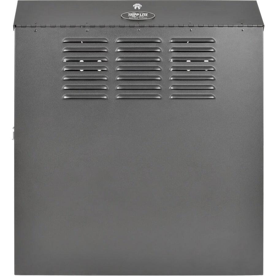 6U Wall Mount Server Rack Cabinet - Vertical Switch-Depth Network Enclosure | Tripp Lite SRWF6U