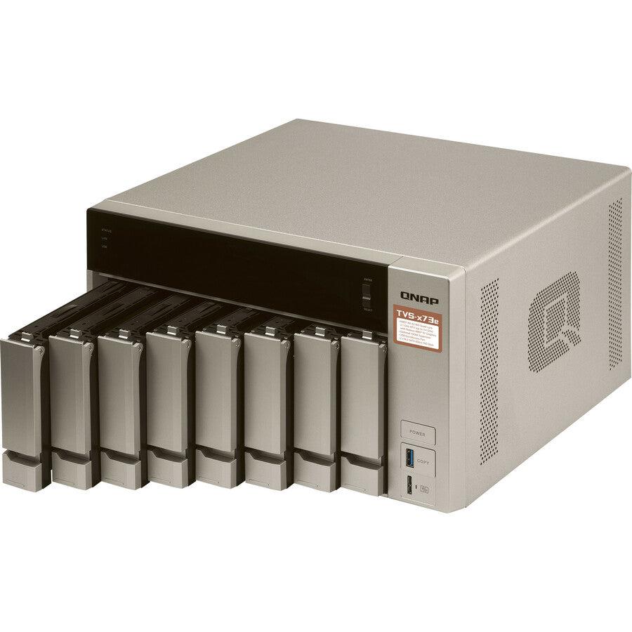 8-Bay NAS Server - High-Performance Network Storage | TecISoft TVS-873E-4G-US