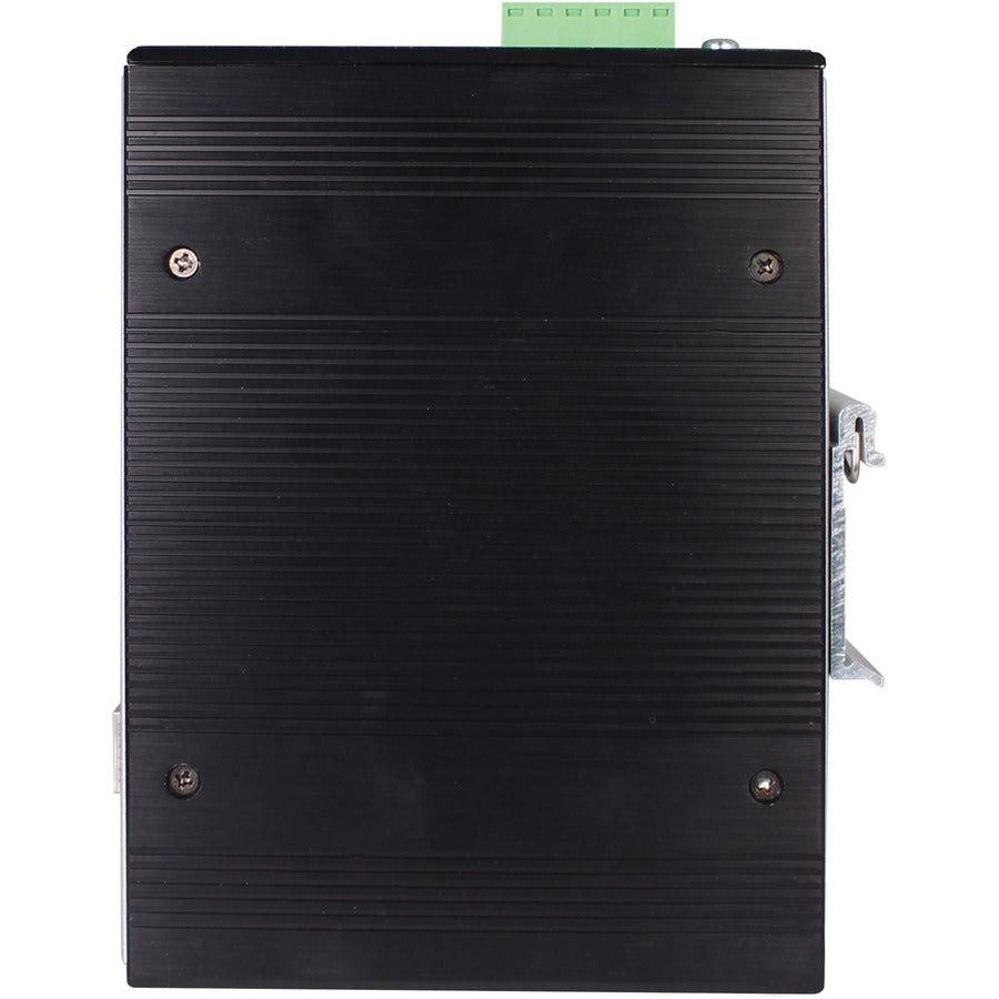 8-Port Industrial Network Switch Gigabit Unmanaged 30W PoE+ SFP DIN Mount - Tripp Lite by Eaton NGI-U08C2POE8