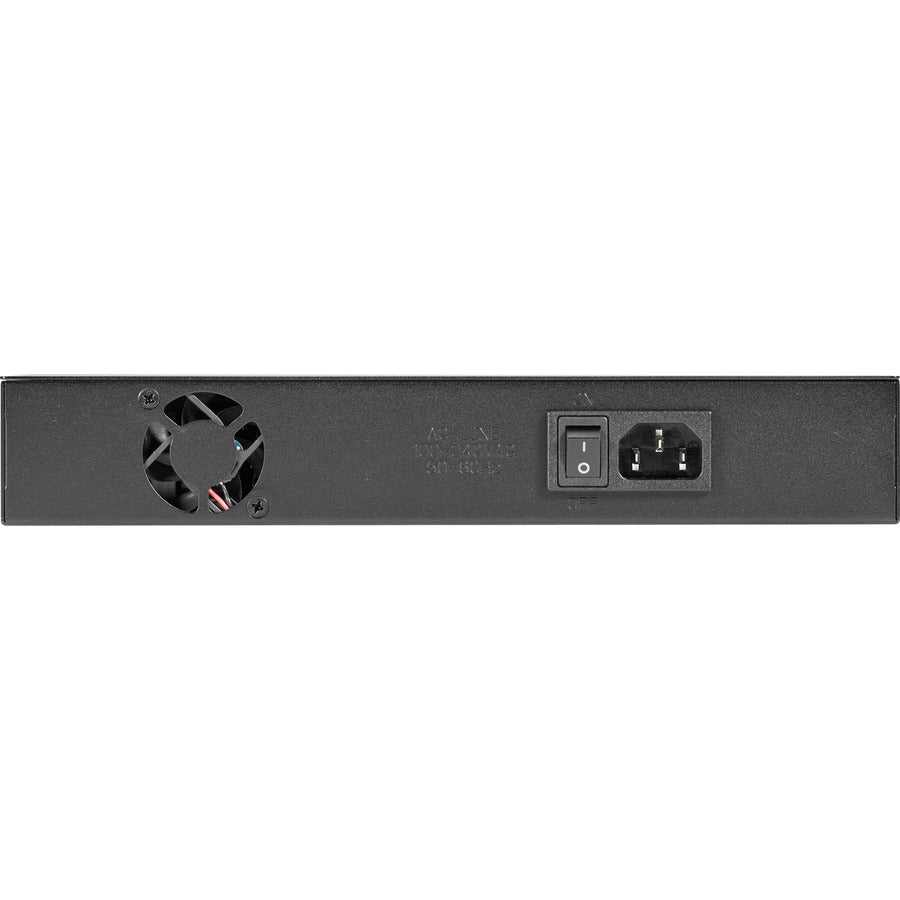 8-Port PoE Switch - Industrial Gigabit Ethernet Power Over Ethernet | Black Box LPB1308A-R2