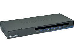 8 Port Rackmount KVM Switch - TRENDnet TK-803R Server Management | TechSoft